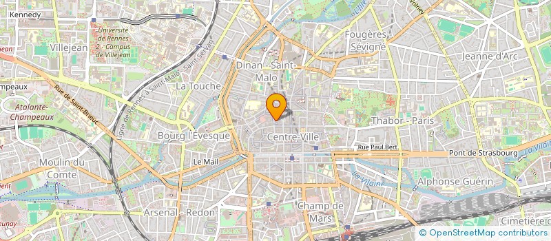 localisation de l'entreprise 8RDB à RENNES