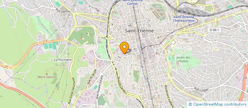 localisation de l'entreprise 8SHE MOOV à SAINT-ETIENNE