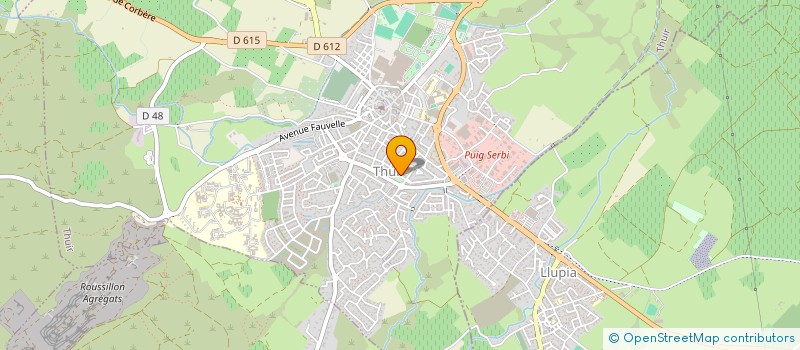 localisation de l'entreprise 9/11  THUIR