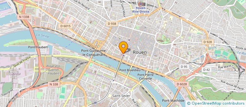 localisation de l'entreprise 9-11 RUE JEANNE D'ARC à ROUEN