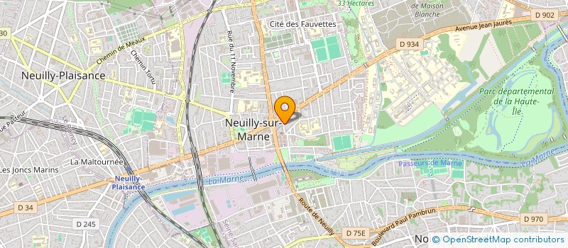 localisation de l'entreprise 9.3 GRILLADES à NEUILLY-SUR-MARNE