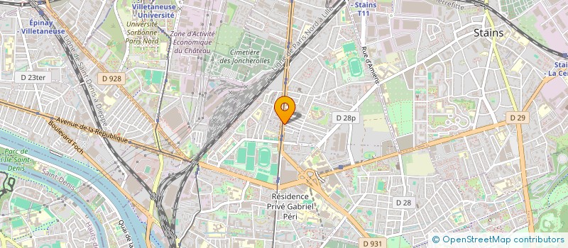 localisation de l'entreprise 9.3 SPORT à PIERREFITTE-SUR-SEINE