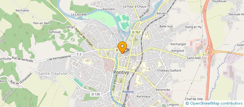 localisation de l'entreprise 9.7.4.  PONTIVY