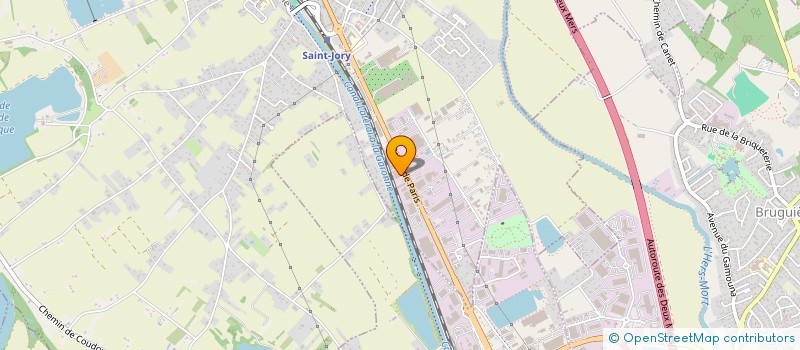 localisation de l'entreprise 9.7 CAR  SAINT-JORY