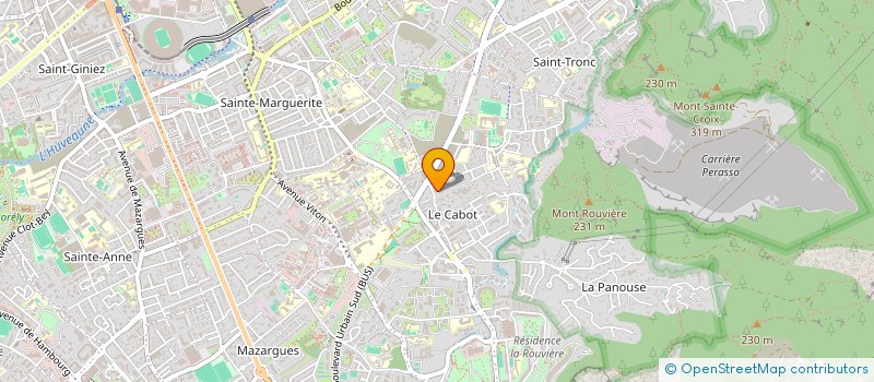 localisation de l'entreprise 9 AV SOLVERT à MARSEILLE