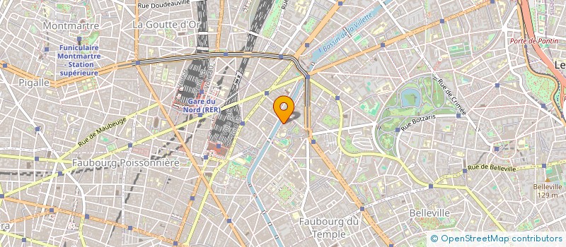 localisation de l'entreprise 9 AVENUE TALABOT  PARIS