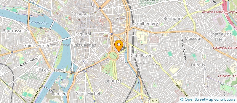 localisation de l'entreprise 9 CARMES  TOULOUSE