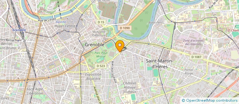 localisation de l'entreprise 9 CARRES PEINTURE  GRENOBLE