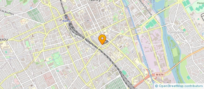 localisation de l'entreprise 9 FAUBOURG  NANCY