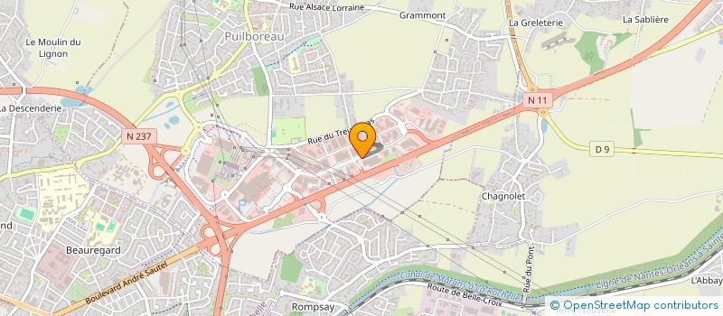 localisation de l'entreprise 9 NEUF 17  PUILBOREAU