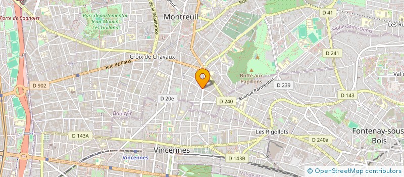 localisation de l'entreprise 9 RENOVATIONS à MONTREUIL