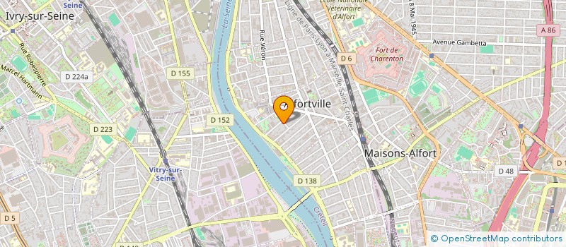 localisation de l'entreprise 9 RUE LAFAYETTE à ALFORTVILLE
