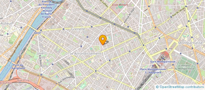 localisation de l'entreprise 9 RUE PECLET  PARIS