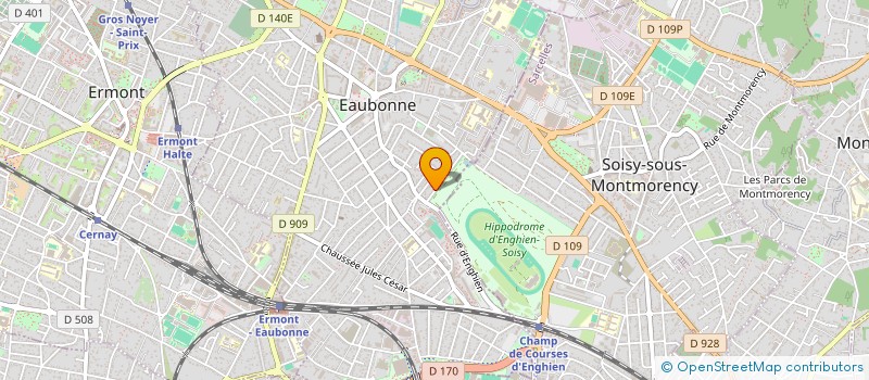 localisation de l'entreprise 9, RUE ROMAIN ROLLAND - EAUBONNE à EAUBONNE