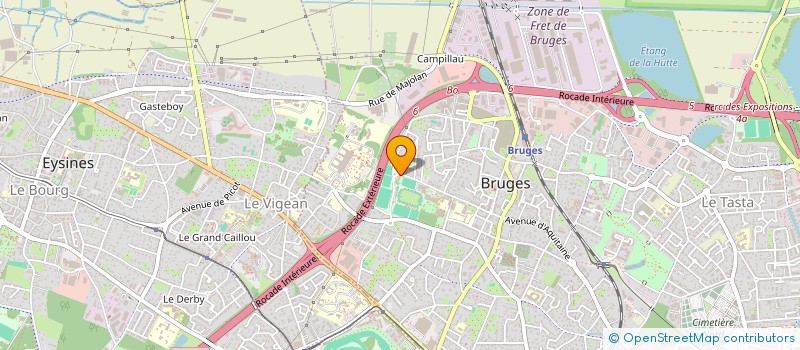 localisation de l'entreprise 9 TRAIL BRUGES ASSOCIATION à BRUGES