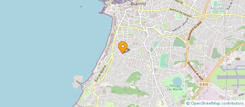 localisation de l'entreprise 9 VIES  BIARRITZ