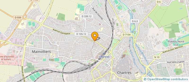 localisation de l'entreprise 90 IMPASSE à CHARTRES
