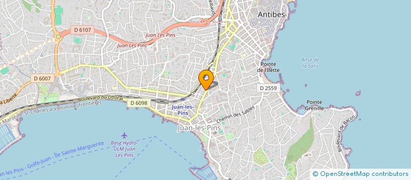 localisation de l'entreprise 900 040 825   ANTIBES