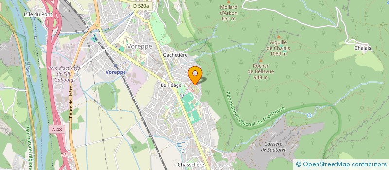 localisation de l'entreprise 900 081 753   LA BUISSE