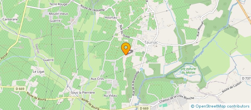 localisation de l'entreprise 900 092 180   TAURIAC