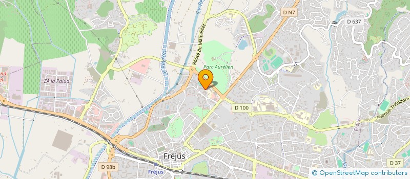 localisation de l'entreprise 900 101 114 à FREJUS