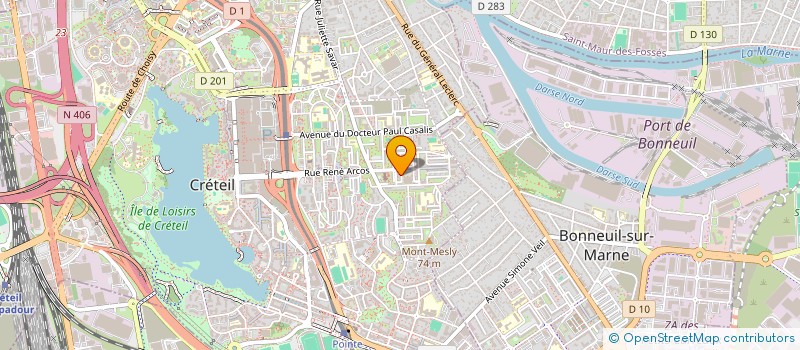 localisation de l'entreprise 900 102 690   CRETEIL