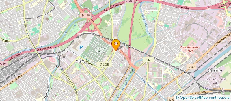 localisation de l'entreprise 900 142 696   MULHOUSE