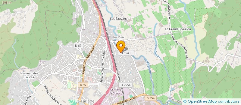 localisation de l'entreprise 900 146 663   LE LAVANDOU