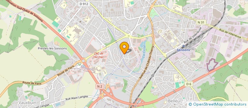 localisation de l'entreprise 900 150 343  à SOISSONS
