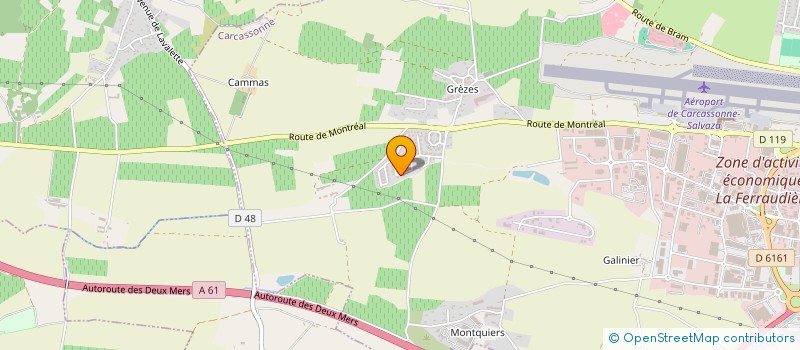 localisation de l'entreprise 900 159 500 à CARCASSONNE
