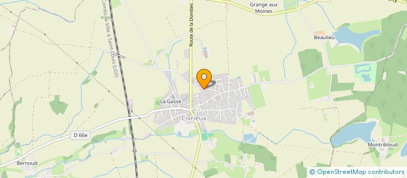 localisation de l'entreprise 900 164 690   CIVRIEUX