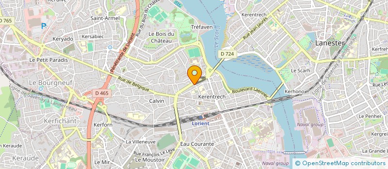 localisation de l'entreprise 900 170 168   LORIENT