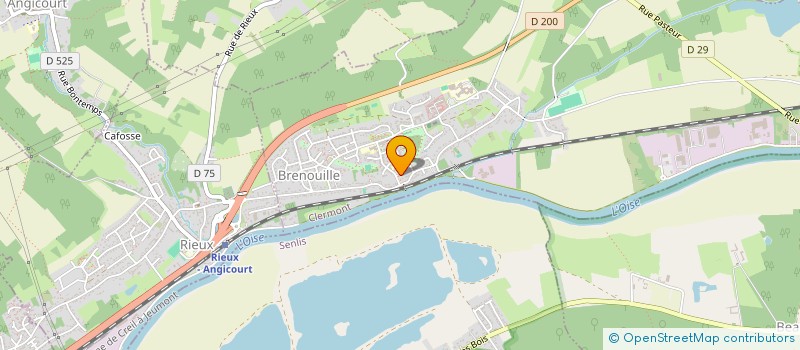 localisation de l'entreprise 900 201 807   BRENOUILLE