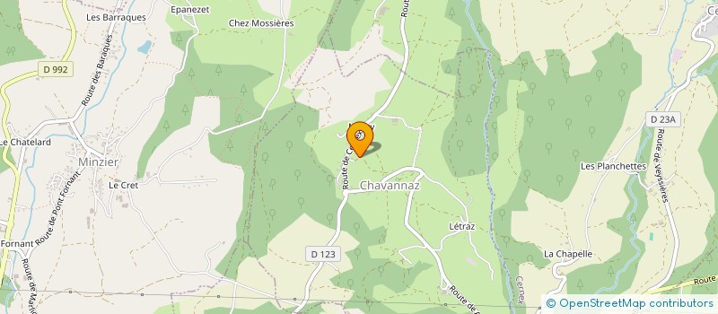 localisation de l'entreprise 900 231 085   CHAVANNAZ