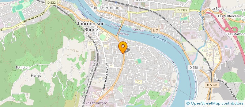 localisation de l'entreprise 900 233 164  à TOURNON-SUR-RHONE