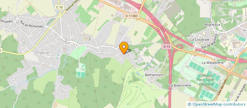 localisation de l'entreprise 900 242 835  à ORGEVAL
