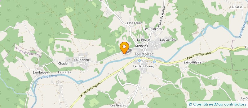 localisation de l'entreprise 900 248 501   TOURTOIRAC