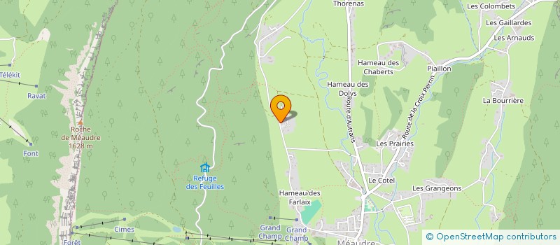 localisation de l'entreprise 900 302 266   AUTRANS-MEAUDRE EN VERCORS