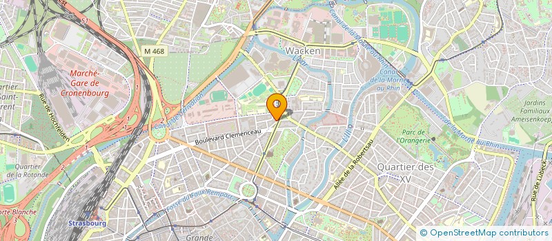 localisation de l'entreprise 900 305 160   STRASBOURG