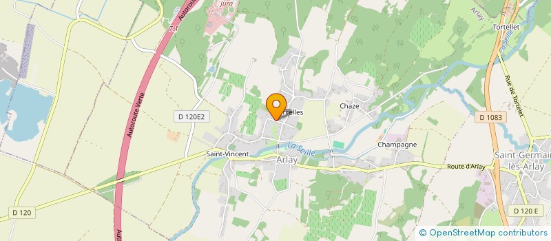 localisation de l'entreprise 900 315 557   ARLAY