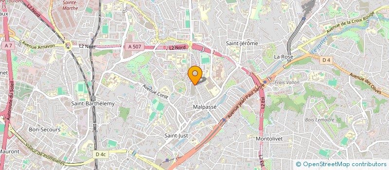 localisation de l'entreprise 900 323 585   MARSEILLE