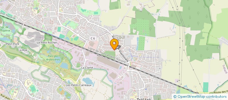 localisation de l'entreprise 900 339 227   TRELAZE