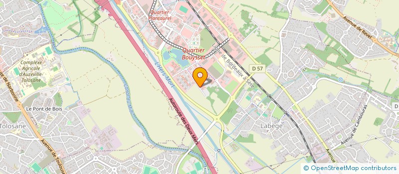 localisation de l'entreprise 900 361 981   PESSAC