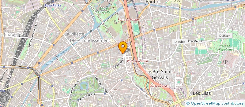 localisation de l'entreprise 900 365 412   PARIS