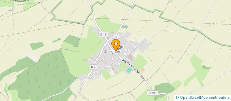 localisation de l'entreprise 900 366 212   DARGNIES