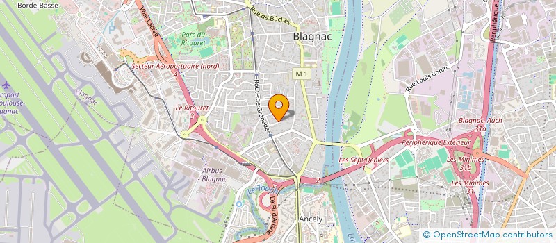 localisation de l'entreprise 900 378 571   BLAGNAC