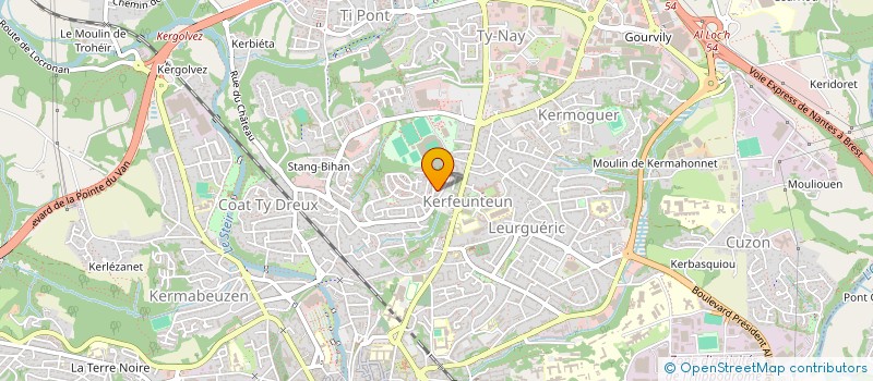 localisation de l'entreprise 900 384 660   QUIMPER