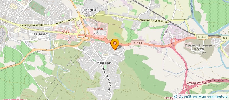 localisation de l'entreprise 900 388 356   CARCASSONNE