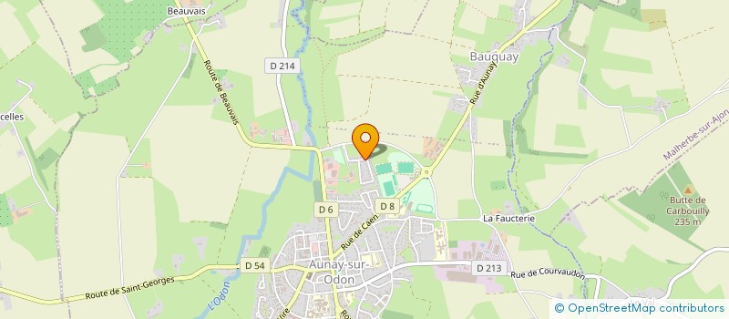 localisation de l'entreprise 900 390 642   LES MONTS D'AUNAY