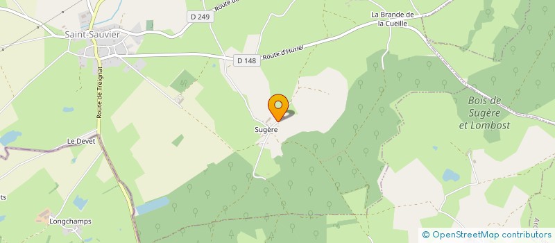 localisation de l'entreprise 900 394 305   SAINT-SAUVIER